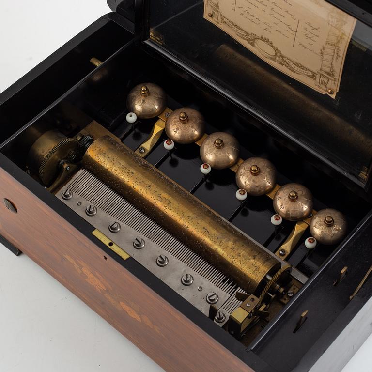 Music box, late 19th century.