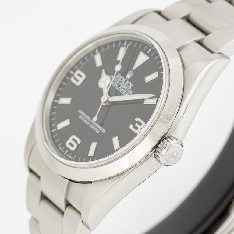 Rolex, Oyster Perpetual, Explorer, wristwatch, 36 mm.