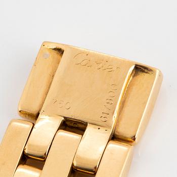 An 18K gold Cartier bracelet "Maillon Panthere".