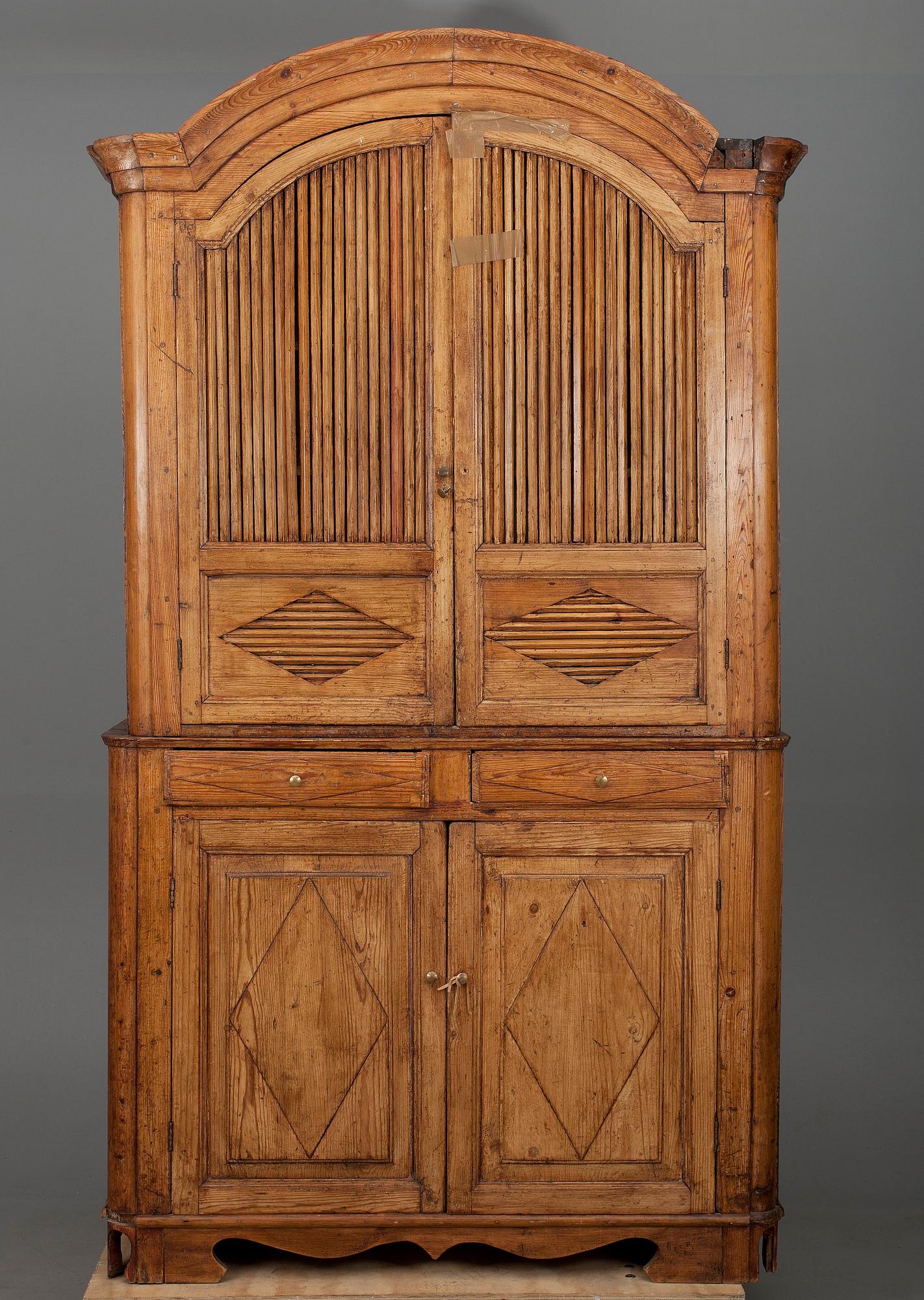 SKÅP, allmoge, ca 1800.