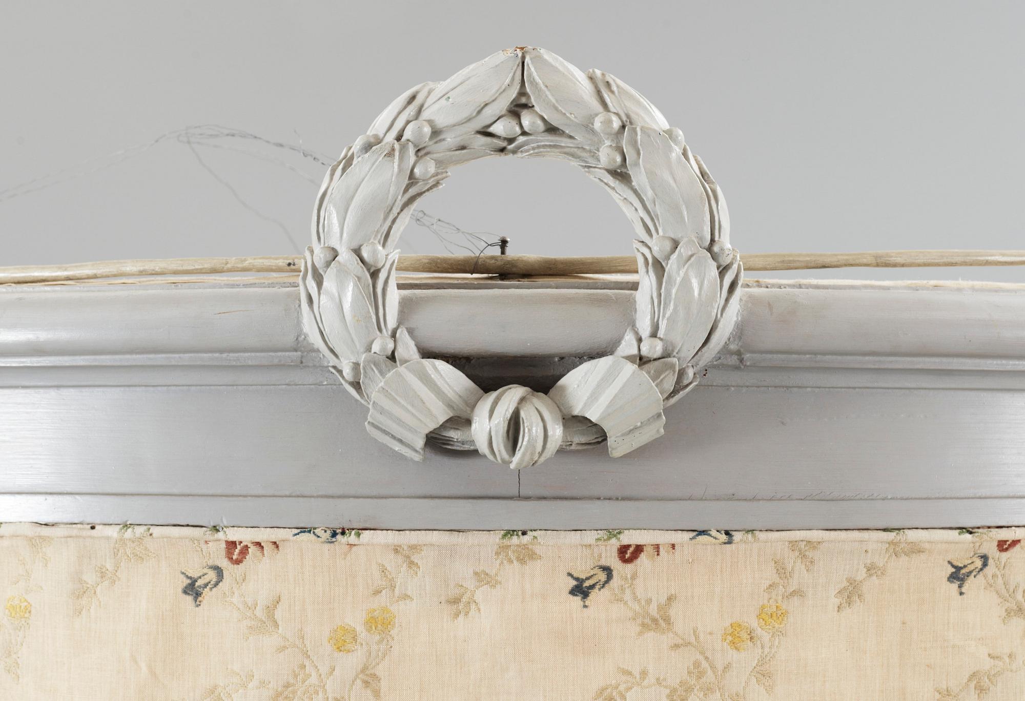 SÄNGHIMMEL. Gustaviansk, 1700-talets slut.
