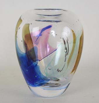 VAS, glas, Kosta design Bertil Vallien, Atelier.