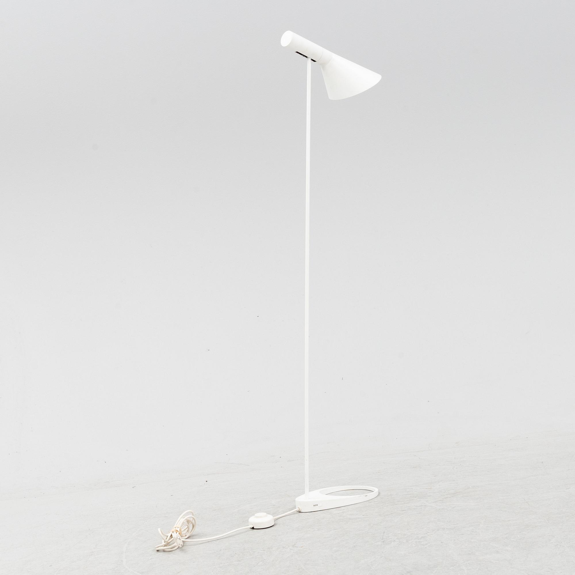 Arne Jacobsen, an 'AJ' floor lamp, Louis Poulsen, Denmark.