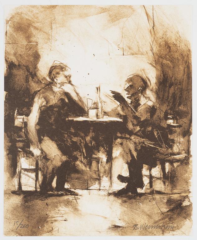 Bibliofilupplagor med originalgrafik – 5 volymer.