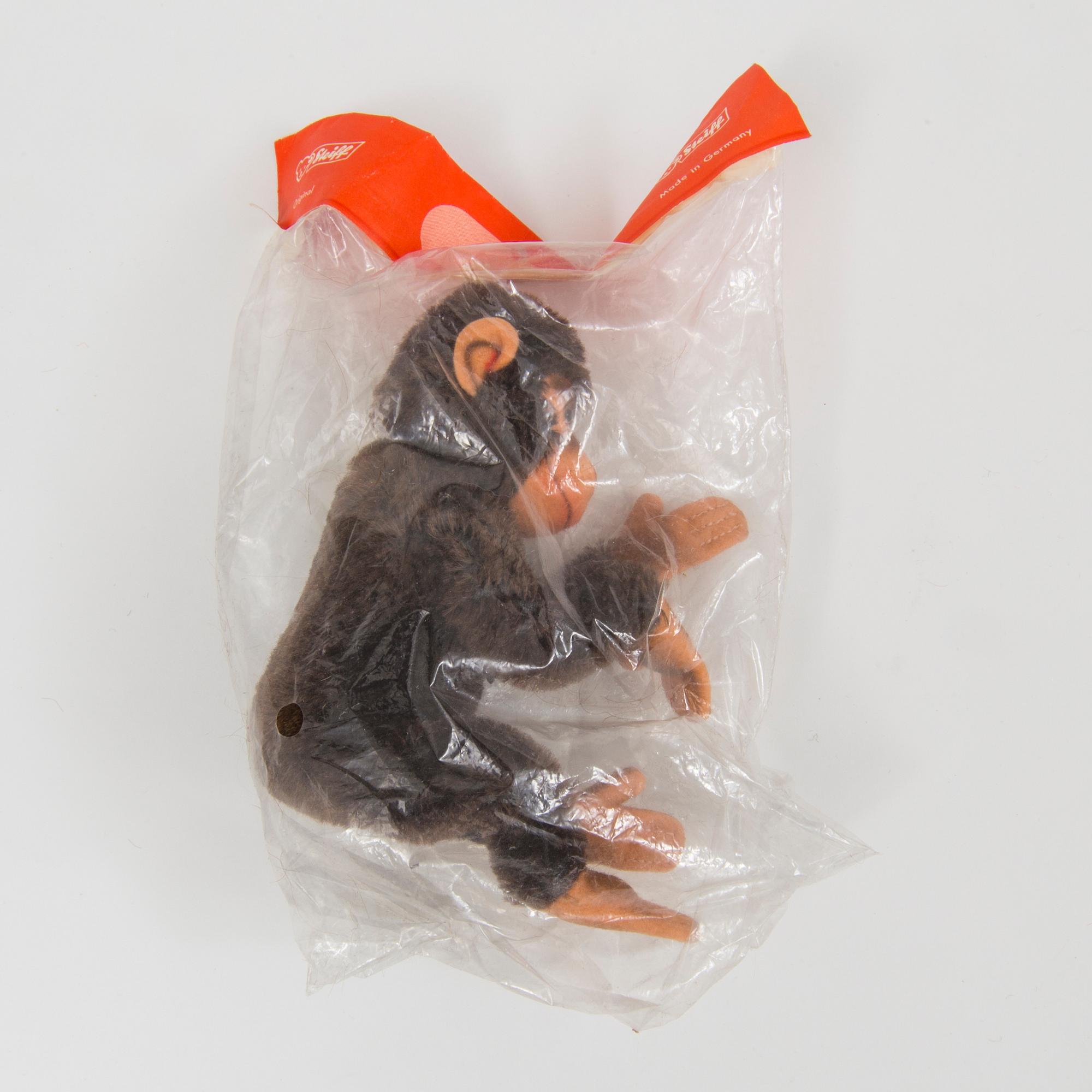 Seventeen Steiff animals Germany 1960s.