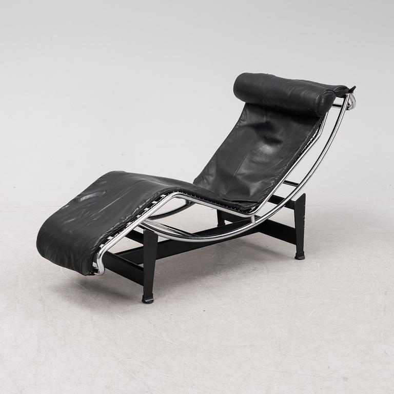 Le Corbusier, Pierre Jeanneret, Charlotte Perriand, an LC4 lounge chair from Cassina, Italy, designed 1928.