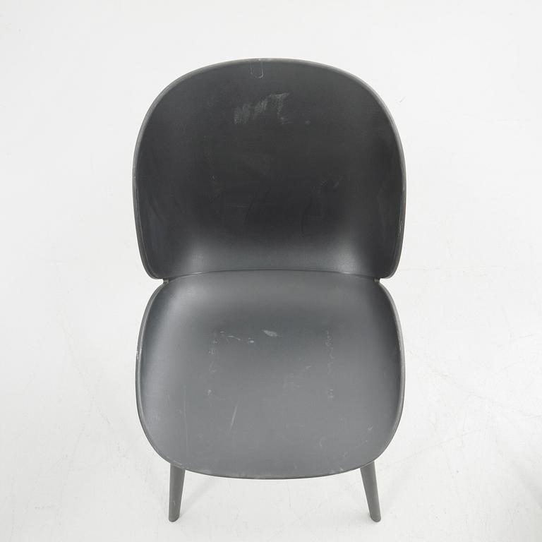 GamFratesi, chairs, 4 pcs, "Beetle Chair", Gubi, Denmark.