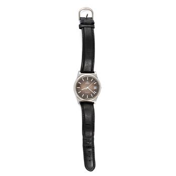 HERRARMBANDSUR, stål, Omega Geneve, 1900-talets senare del.