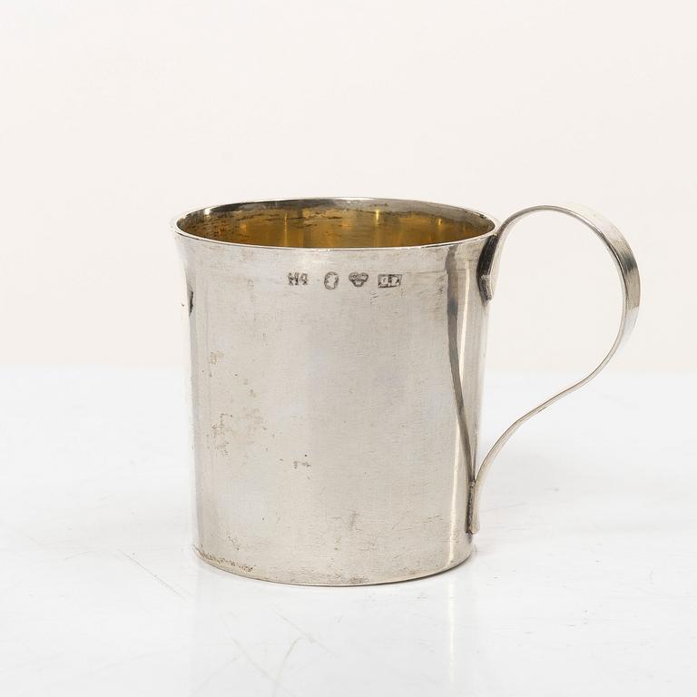 Parti silver, 6-delar, Sverige, 1838-1925.