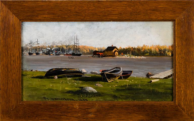 THORSTEN WAENERBERG, HARBOR SCENE.