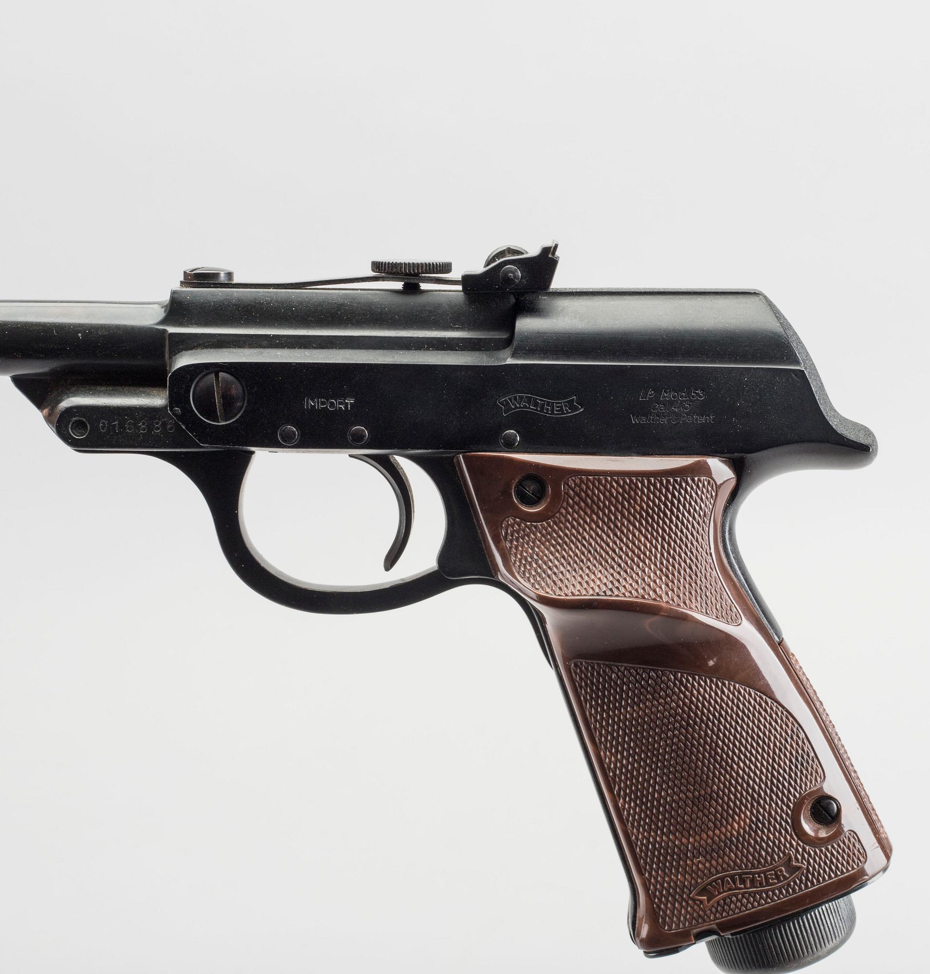 LUFTPISTOL Walther modell 53 LP kaliber 4,5 mm.