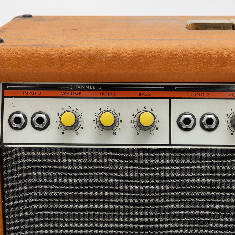 Orange, "Custom Reverb Twin",  gitarrförstärkare, modell 125, England, 1970-tal.