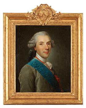 852. Alexander Roslin Circle of, "Le Dauphin, Louis de France" (1729–1765).