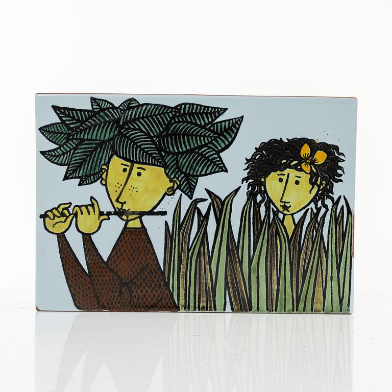 Stig Lindberg, a 'Karneval' vase, Gustavsberg Studio.