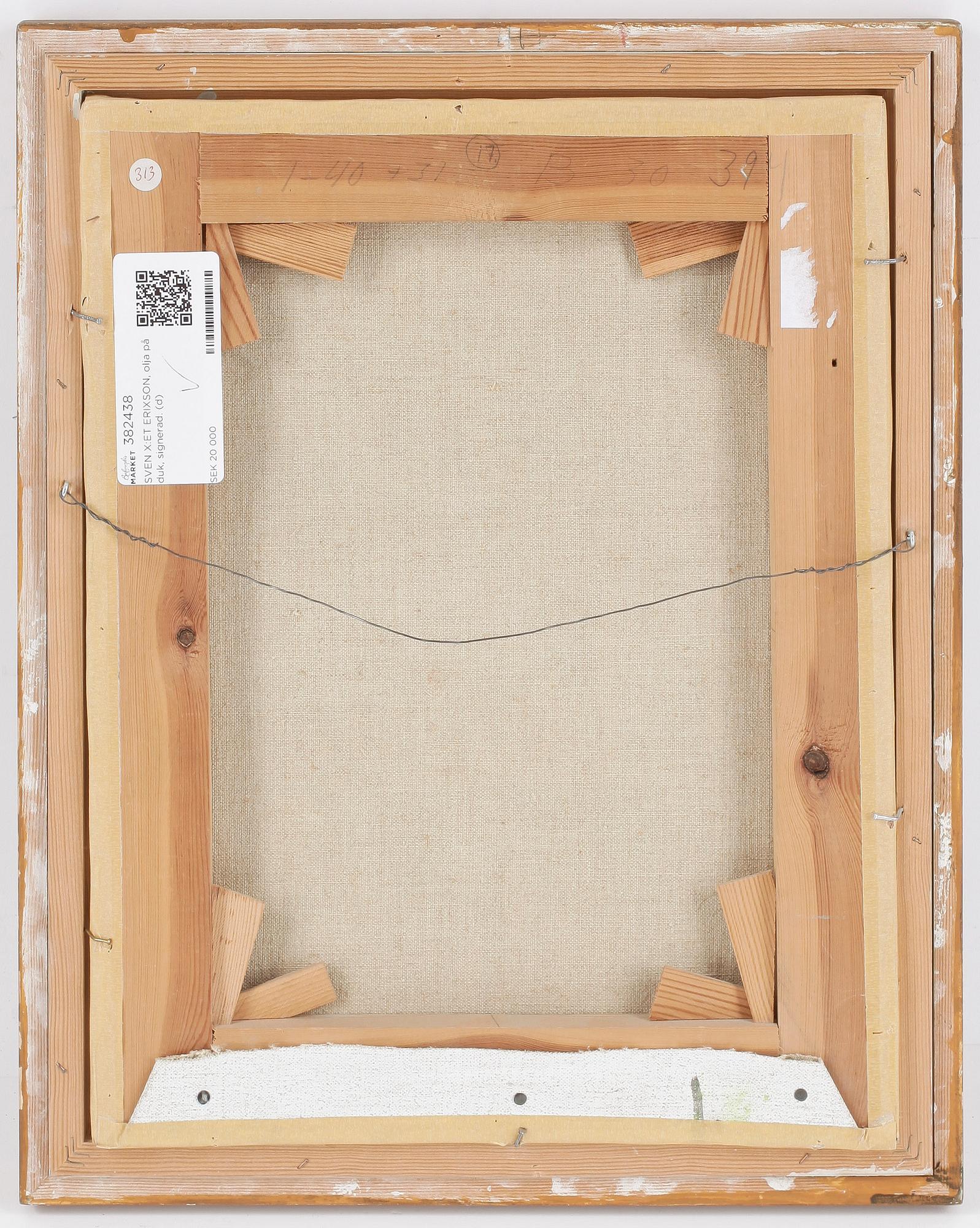 SVEN X:ET ERIXSON, olja på duk, signerad.