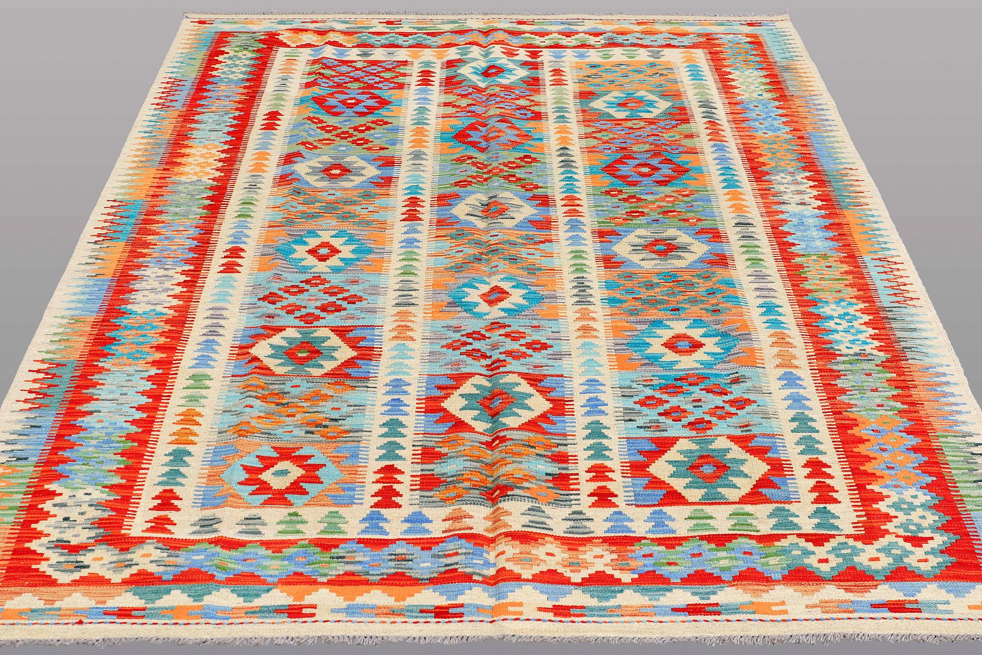 A CARPET, Kelim, ca 244 x 175 cm.