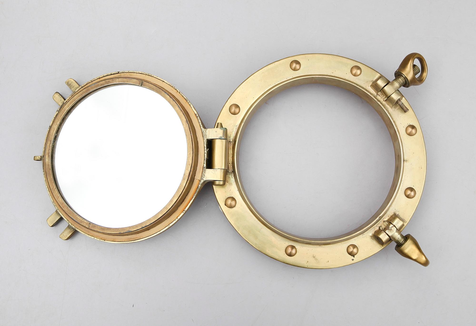 FARTYGSVENTIL, mässing, 1900-talets första hälft.