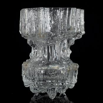 Tapio Wirkkala, a 'Gerania' glass vase, model 3431, Iittala, Finland.