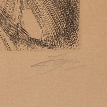 Anders Zorn, "Gulli II".