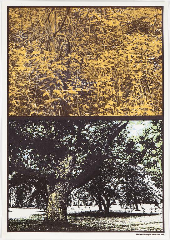 POLITISK KONST, 7 affischer, 1960 och 70-tal. Bl a Sture Johannesson, Ola Billgren, Emilio Gallo, Peter Tillberg mfl.