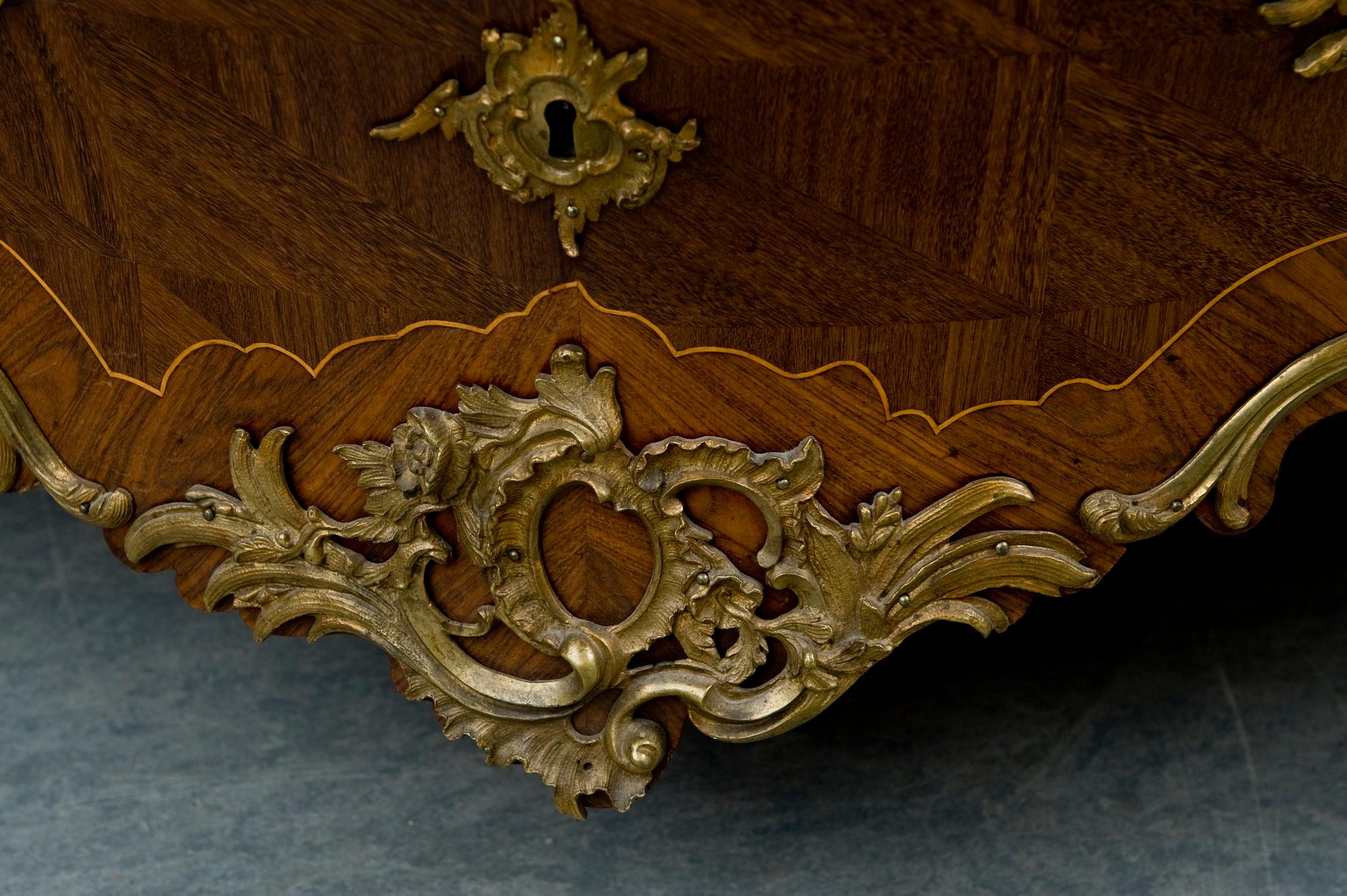 A Swedish Rococo commode by L. Nordin.