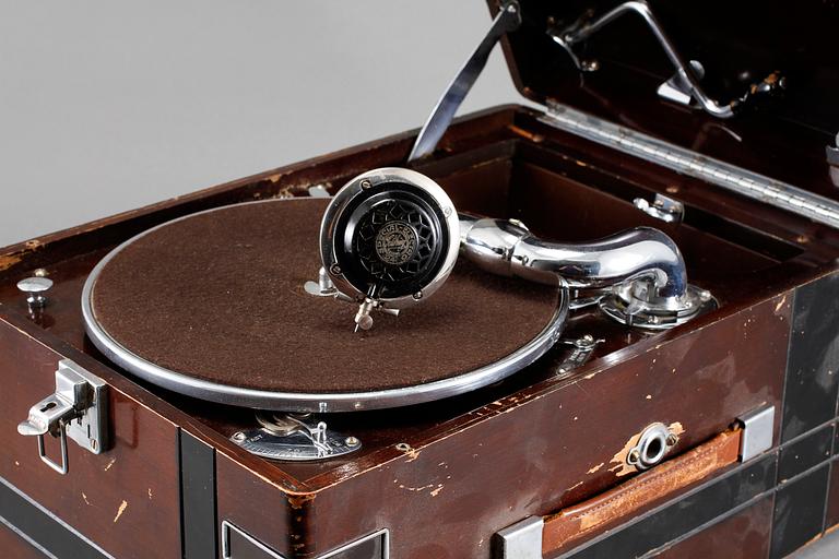 RESEGRAMMOFON, tidigt 1900-tal.