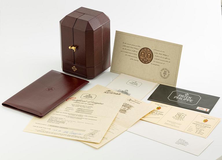 Patek Philippe, "Sealed, New Old Stock", "150th Anniversary", ca 1989.