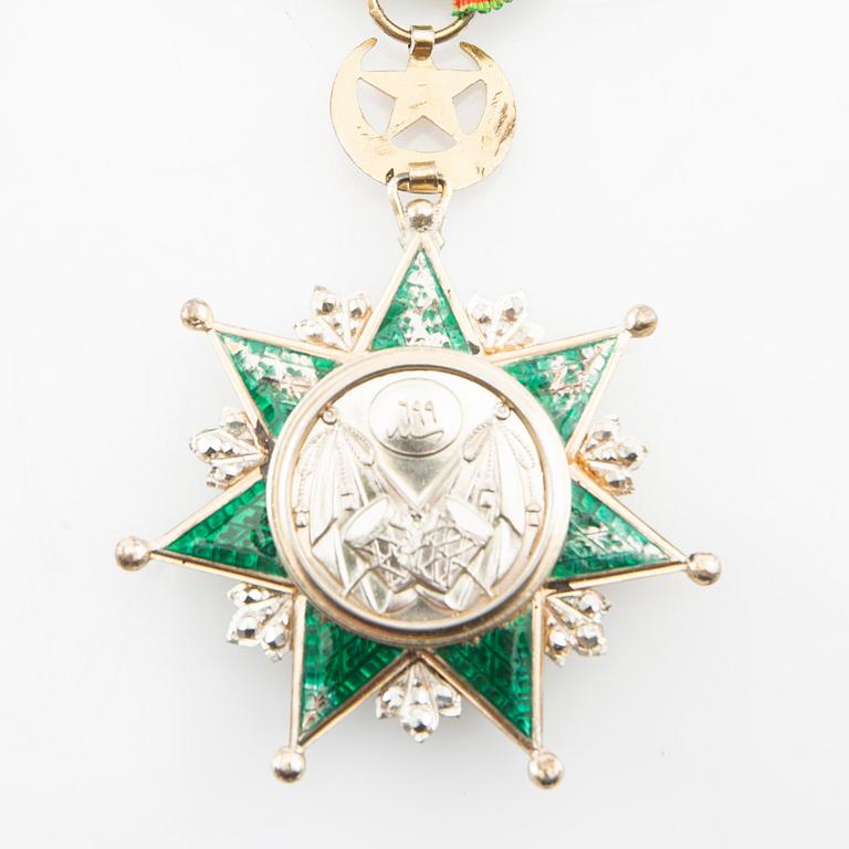 Medalj, Osmanié-orden 4 klassen, Ottomanska Riket 1867-1922.