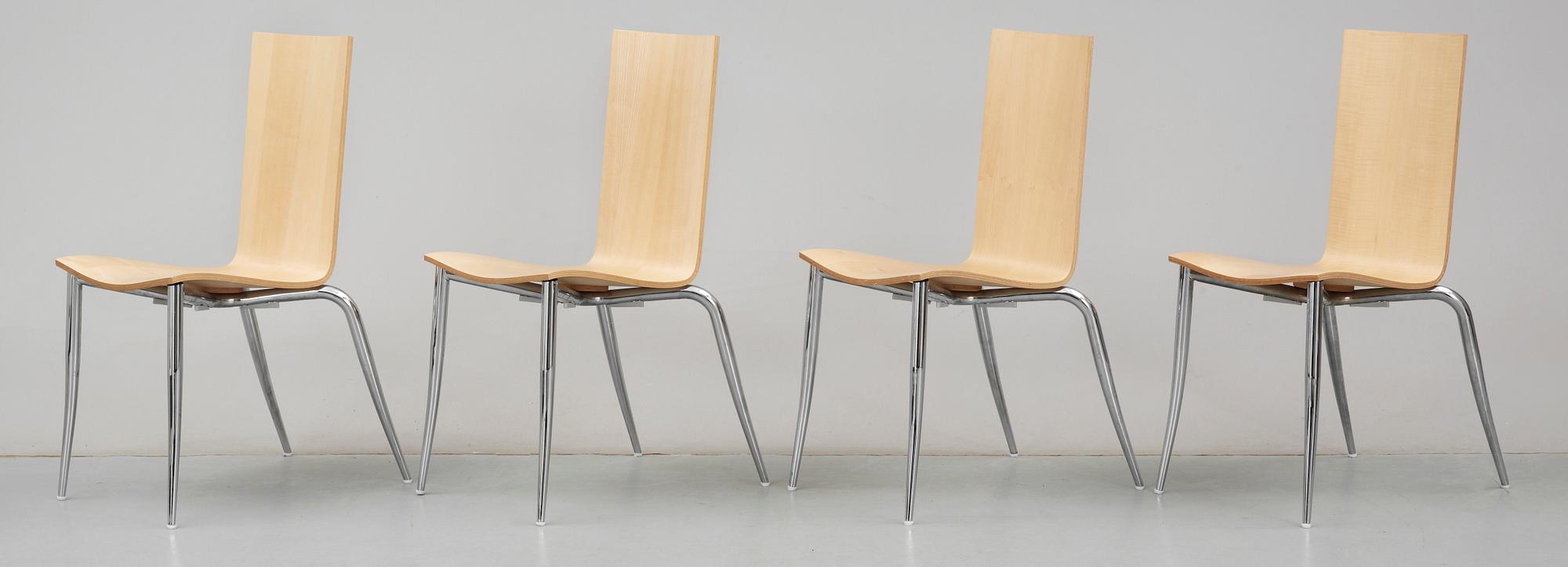 STOLAR, 4 st, "Olly Tango", Phillipe Starck, Driade Aleph, Italien.