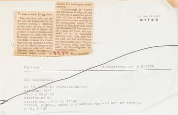 Ben Nicholson, "Olympia".