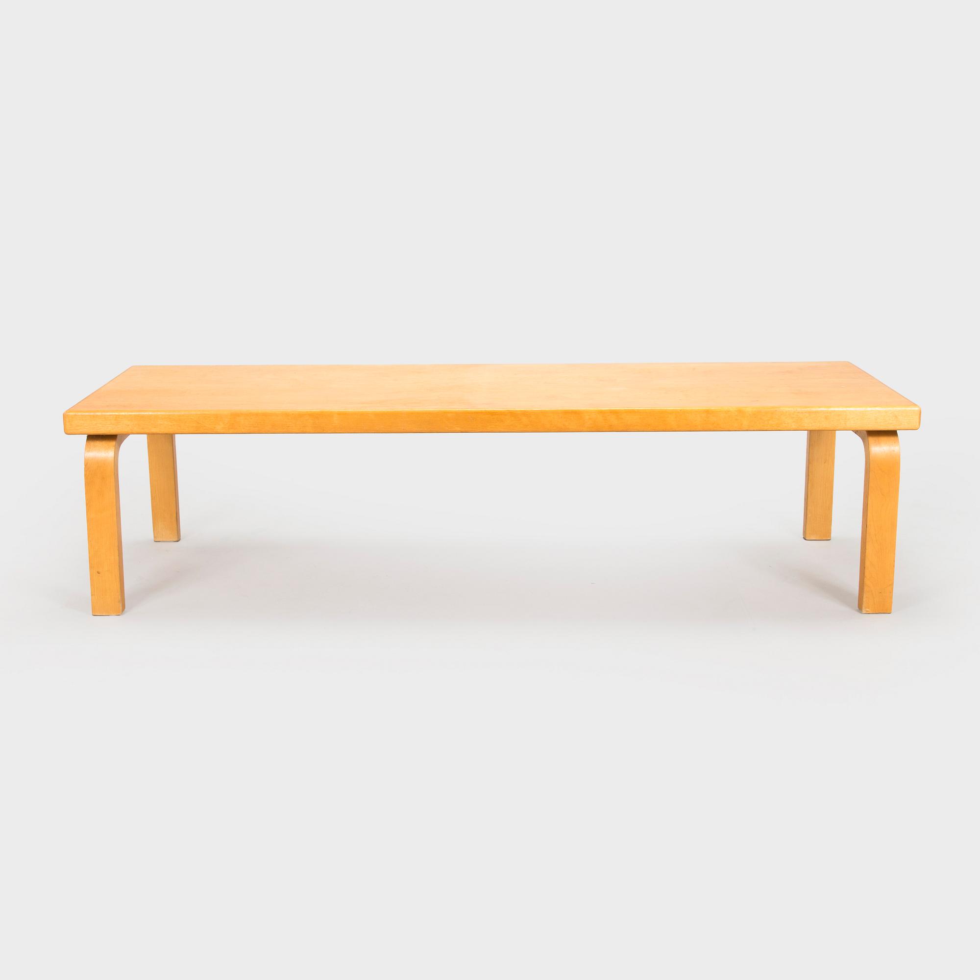 Bänk, modell 168A, design Arteks ritkontor, för O.Y Huonekalu- ja Rakennustyötehdas A.B. 1957.