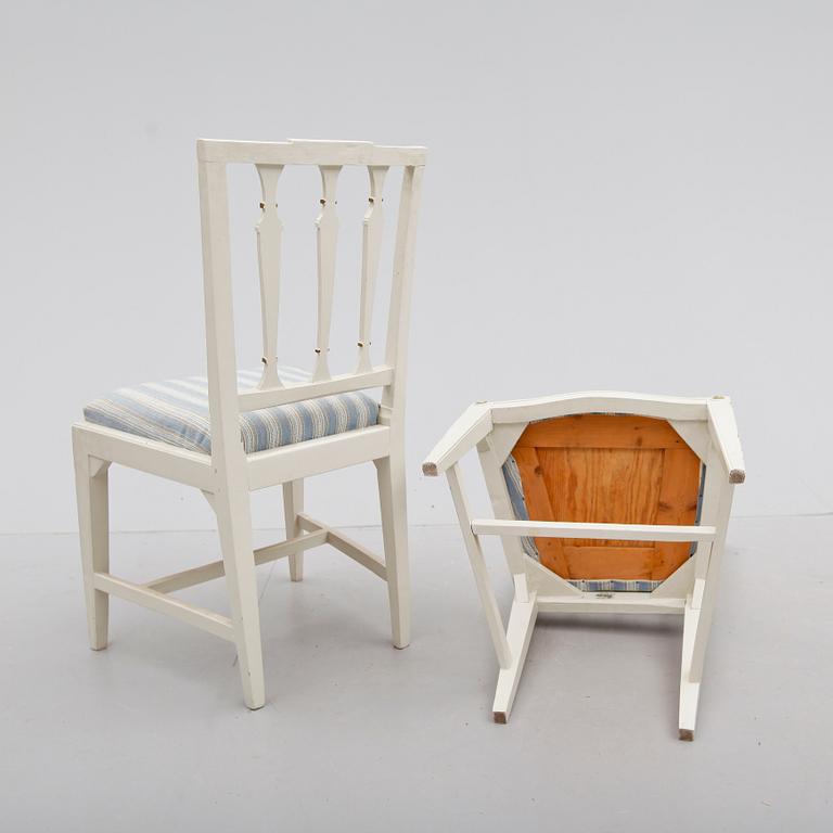 STOLAR, 1 par, Stockholms stolmakarämbetes sigill, gustavianska, omkring år 1800.