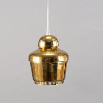 ALVAR AALTO, a brass "Golden Bell" ceiling lamp model "A 330", Valaistustyö, Finland.