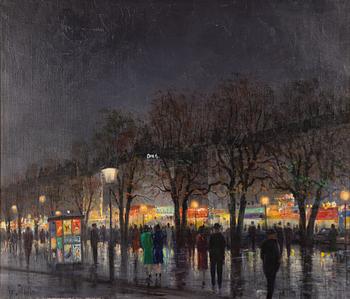 Arup Jensen, Street Scene, Paris.