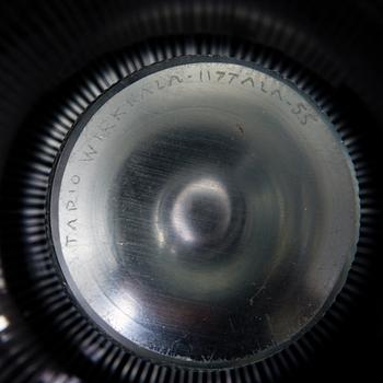 TAPIO WIRKKALA, "Kantarelli" och "Tatti", glas, signerade Tapio Wirkkala Iittala -55.