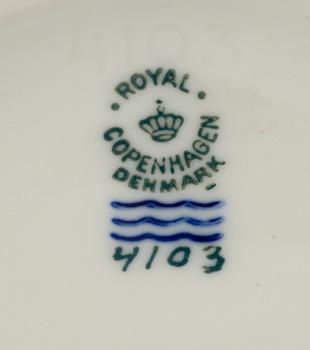 VAS, porslin, Royal Copenhagen, Danmark 1900-tal.