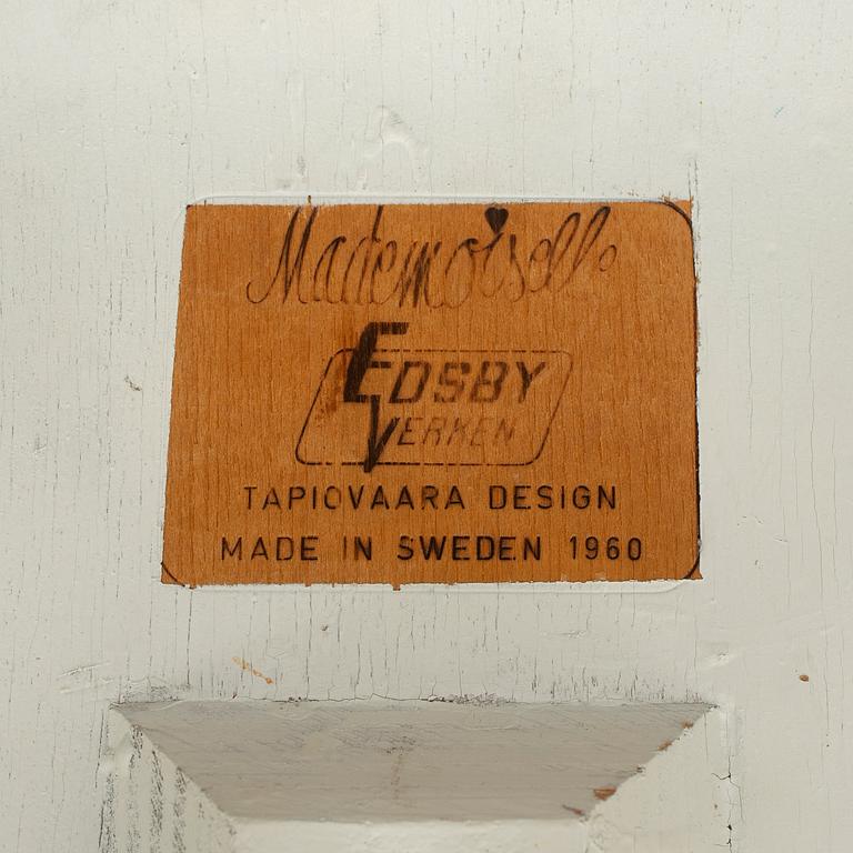 ILMARI TAPIOVAARA, a painted 'Mademoiselle' chair from Edsbyverken, 1960.