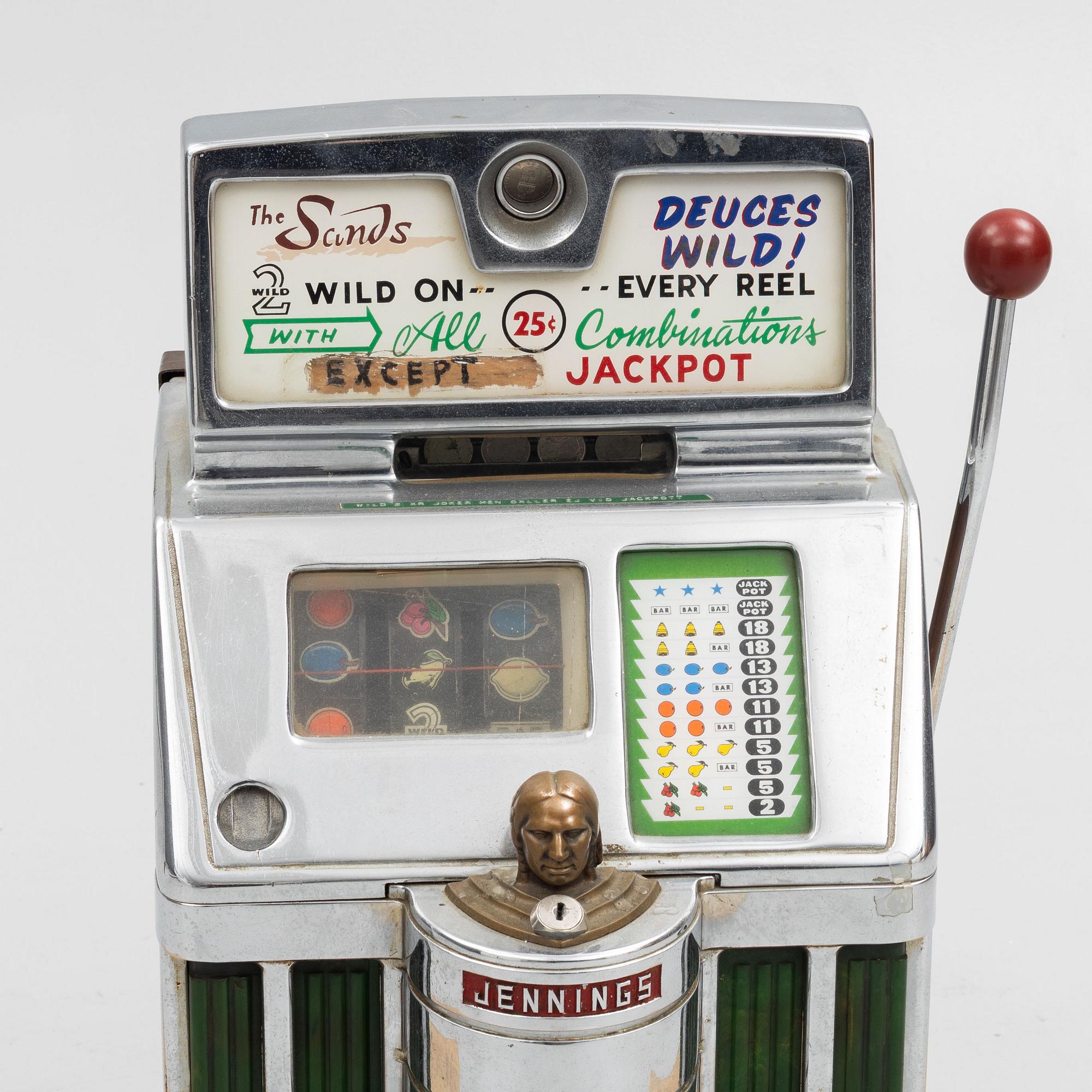 A slot machine, Jennings & Co, USA, 1960's/70's.