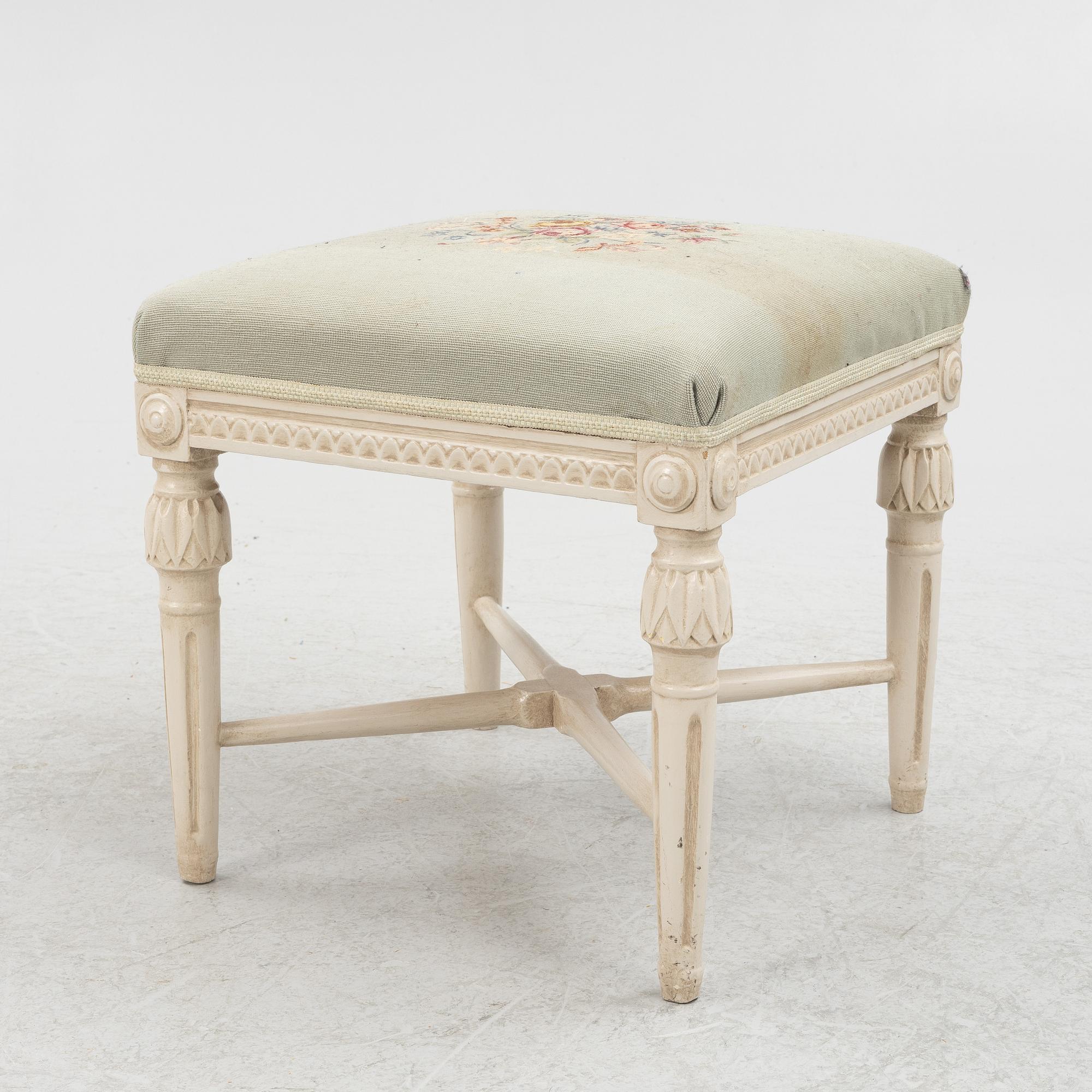 Taburett, gustaviansk, 1700-talets slut.