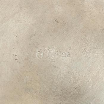 Estrid Ericson, & Anna Petrus, a pewter bowl/wine cooler model "A 531", Firma Svenskt Tenn, Stockholm, 1928.