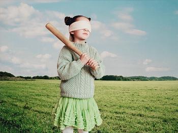 Lovisa Ringborg, 'Girl with Baseball Bat', 2004.