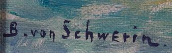 SCHWERIN, BO, VON, olja på duk, sign.