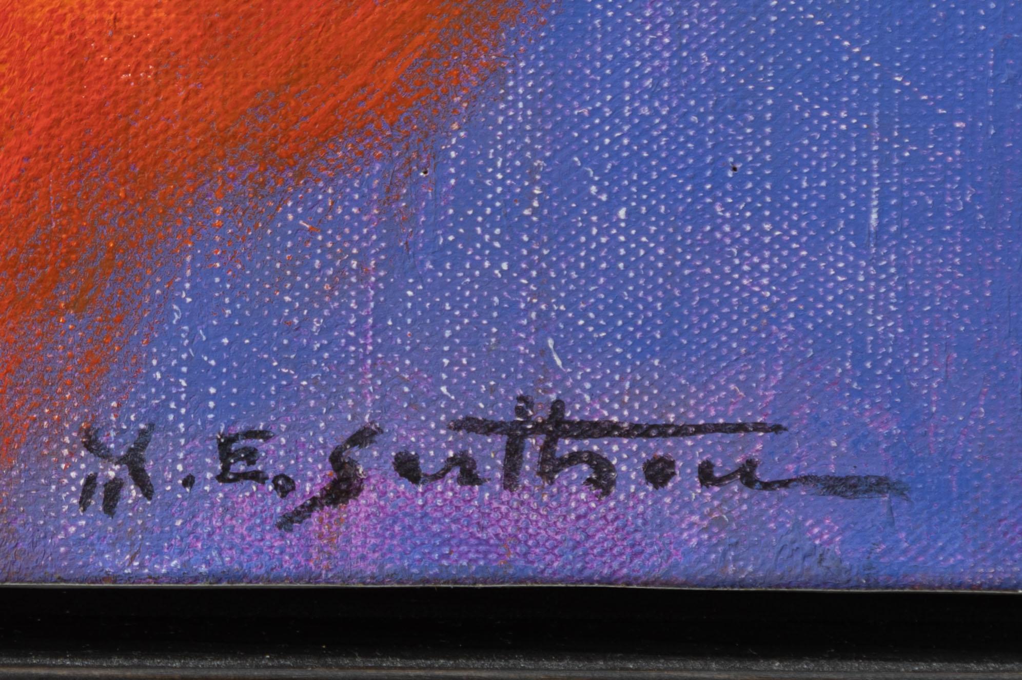 Maurice Élie Sarthou, "Pins brules".