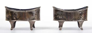 SALTKAR, 1 par, Georgian, London, England, 1792 samt 1793.