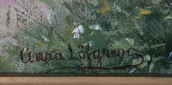 CLARA LÖFGREN, olja på duk, signerad.