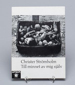 BOK. "Till minnet av mig själv", Christer Strömholm, 1965.