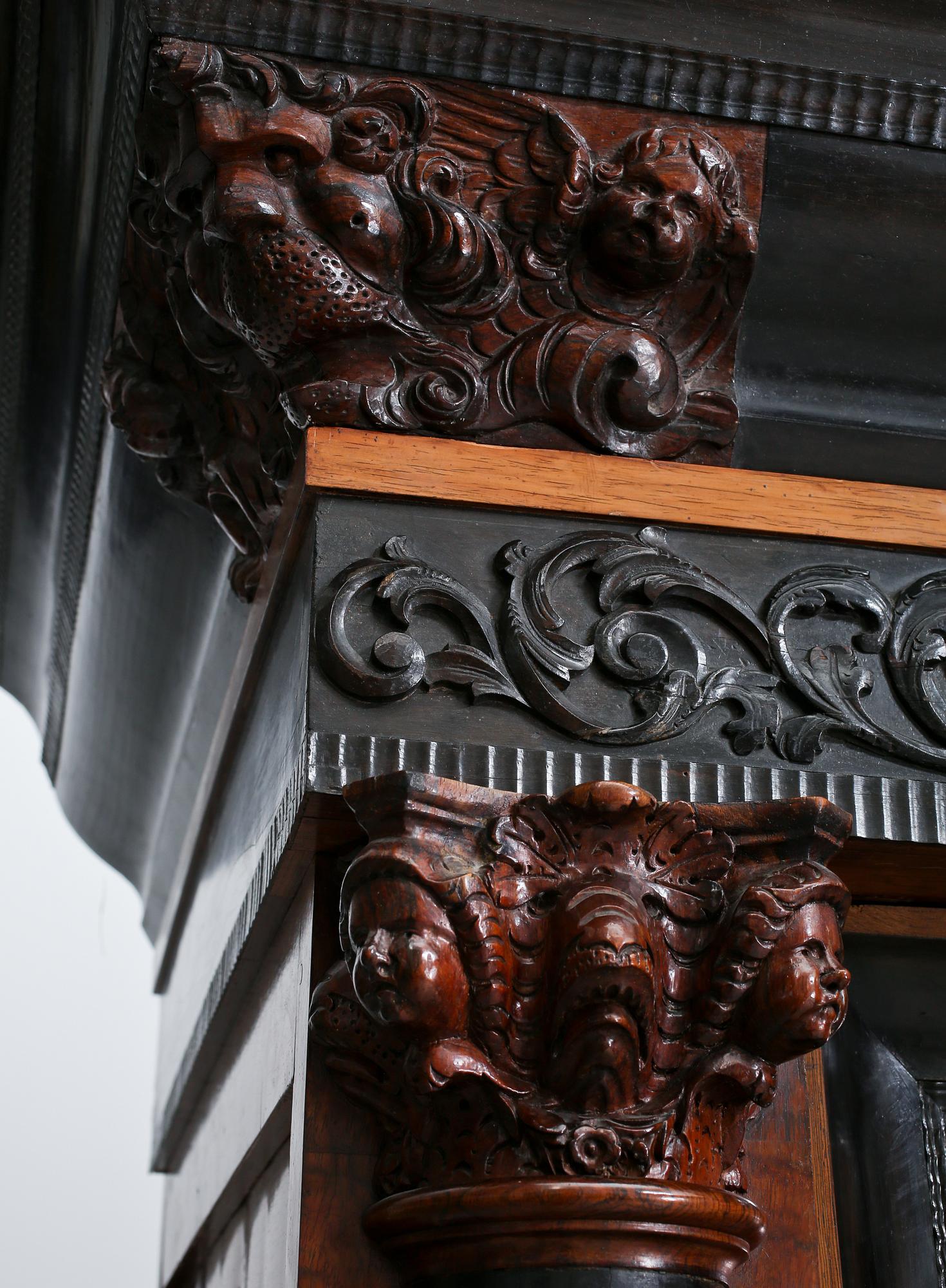 SKÅP, barock, 1700-tal.