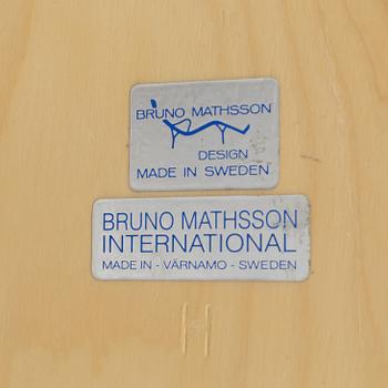 Bruno Mathsson, a birch-veneered dining table from Bruno Mathsson International.