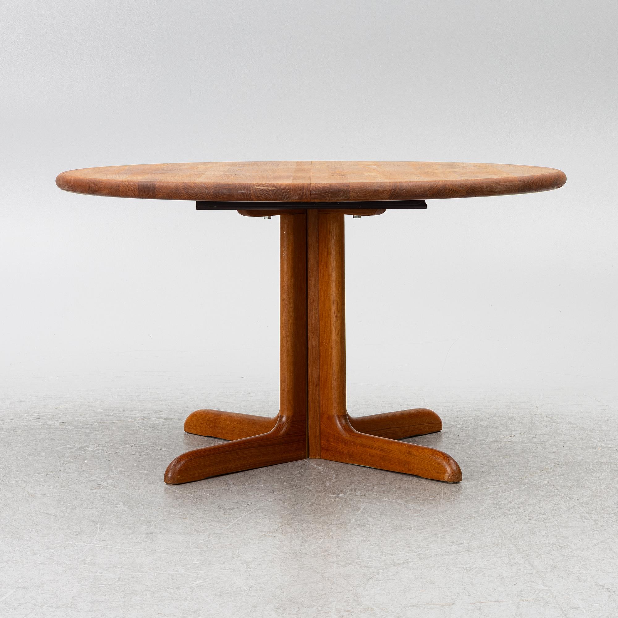 Niels Otto Møller, a dining table, J.L. Møller, Denmark, 1960s.