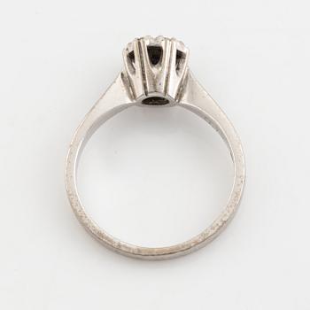 Eight cut diamond ring.